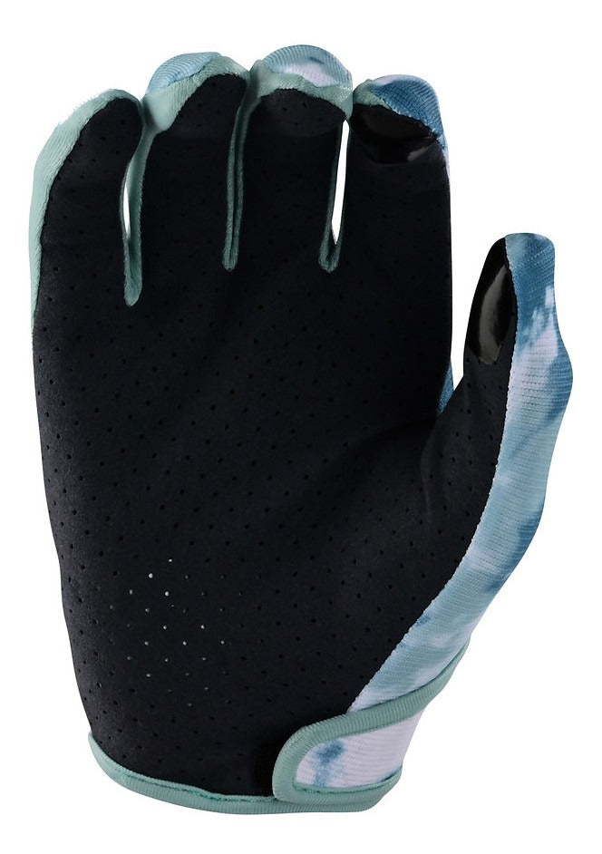 Guantes Troy Lee Designs Flowline Bici Plot Blue Haze